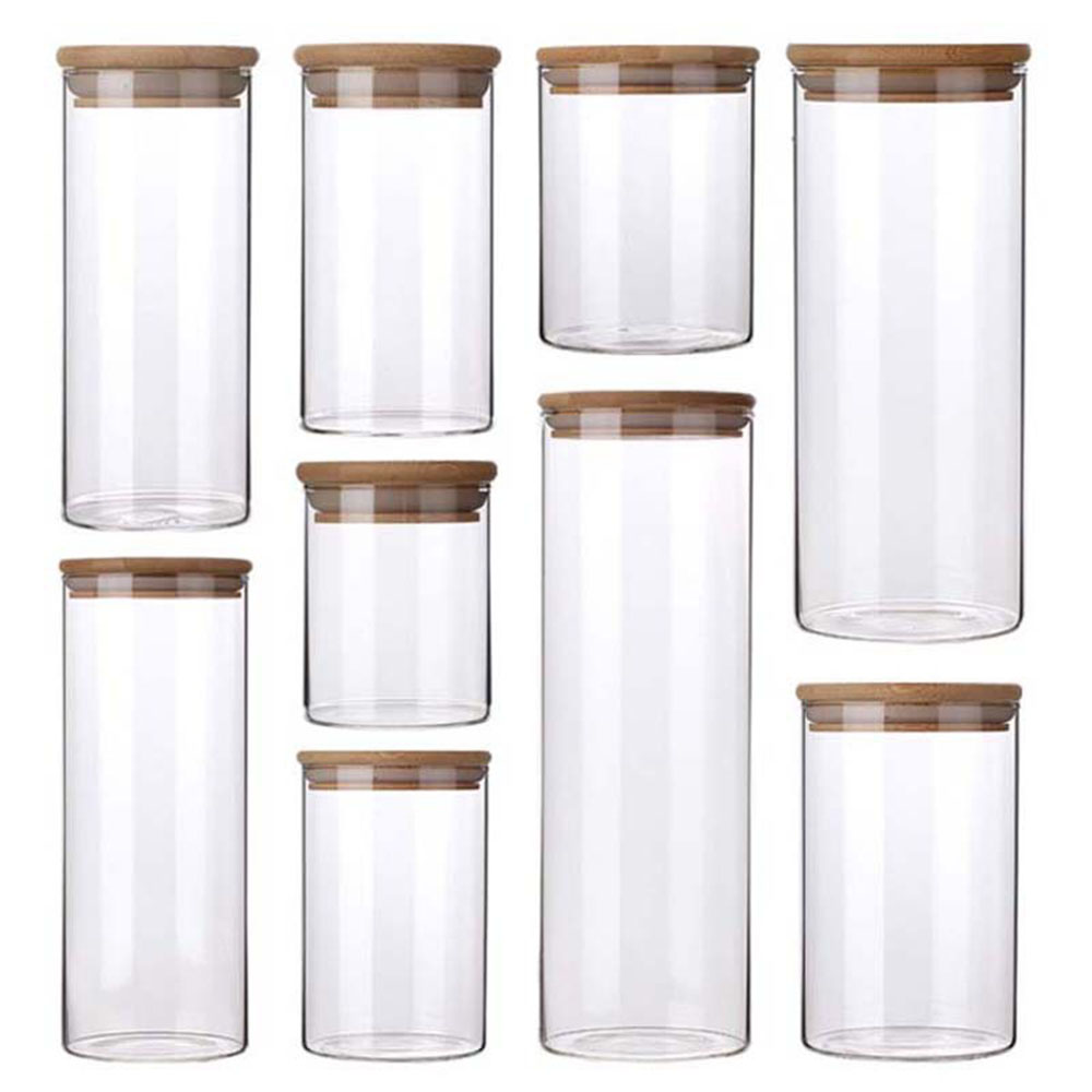 Meal Prep Glass Containers - 4/8 Stuks 250 Ml 500 Ml