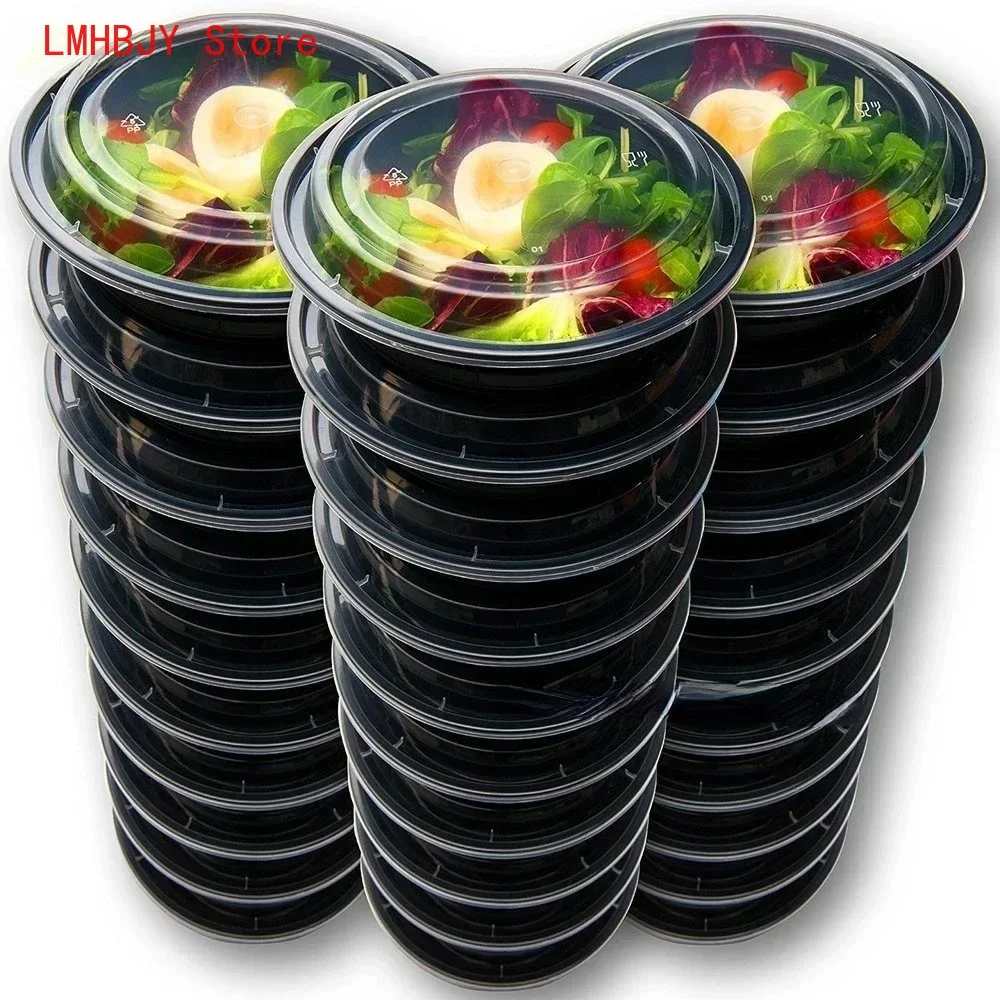Meal Prep Glass Containers - Maaltijdvoorbereidingscontainers Plastic Voedselcontainers Met Deksels Draagbare