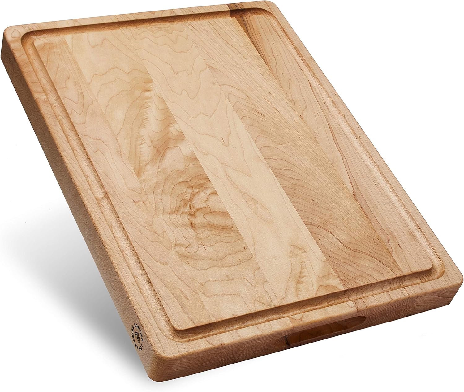 Meal Prep Cutting - Houten snijplank van hard esdoornhout, 17x13x1,5