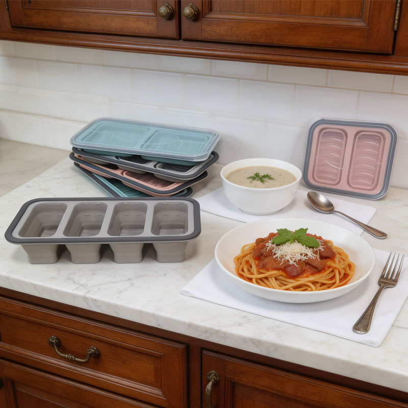 Grote ijsblokjesvormpjes - soe - Meal Prep Containers recensie en prijs