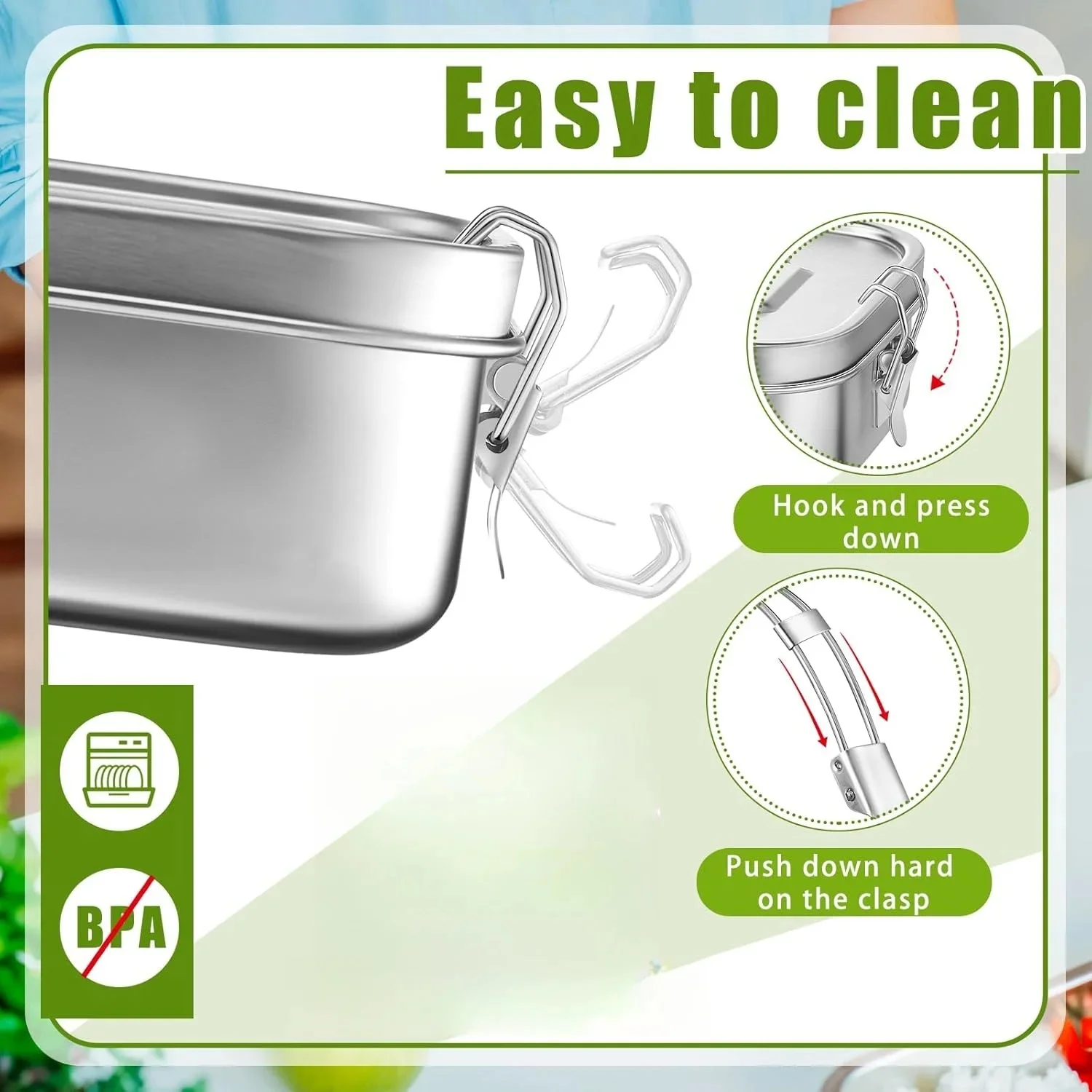 Roestvrijstalen lunchbox voor  - Meal Prep Containers recensie en prijs