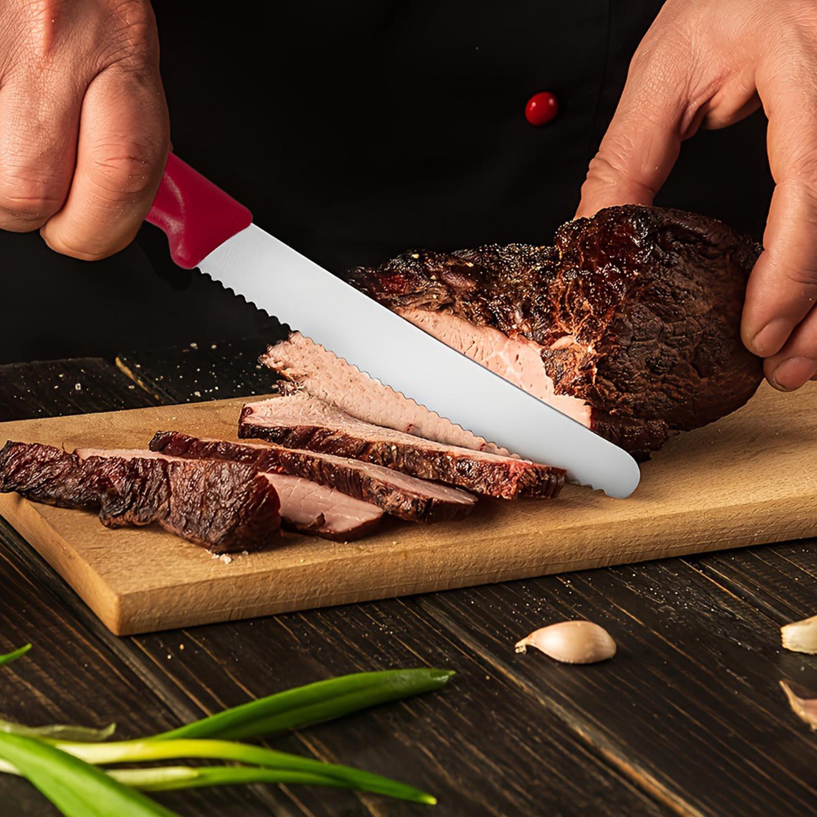 Gekartelde steaksnijder 5-deli - Meal Prep Cutting recensie en prijs