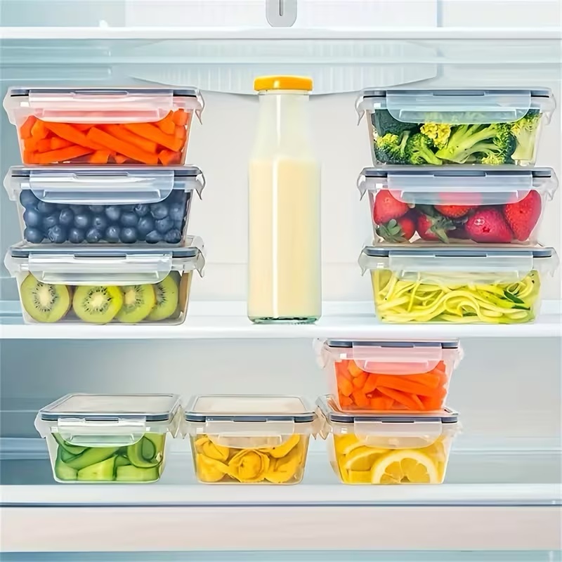 12/16/24 stuks herbruikbare vo - Meal Prep Containers Xl recensie en prijs