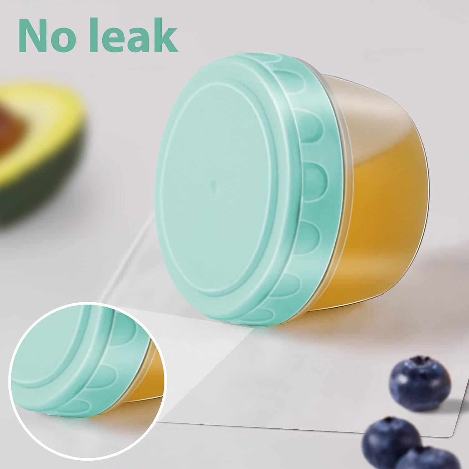 1-6 Pack 2,7 OZ Saladedressing - Salad Container Jar recensie en prijs