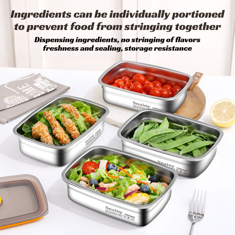 Premium roestvrijstalen food g - Meal Prep Containers Xl recensie en prijs