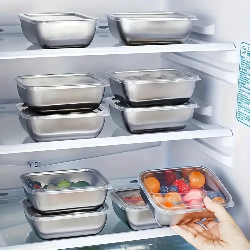5 stuks 316 roestvrijstalen st - Meal Prep Containers Xl recensie en prijs
