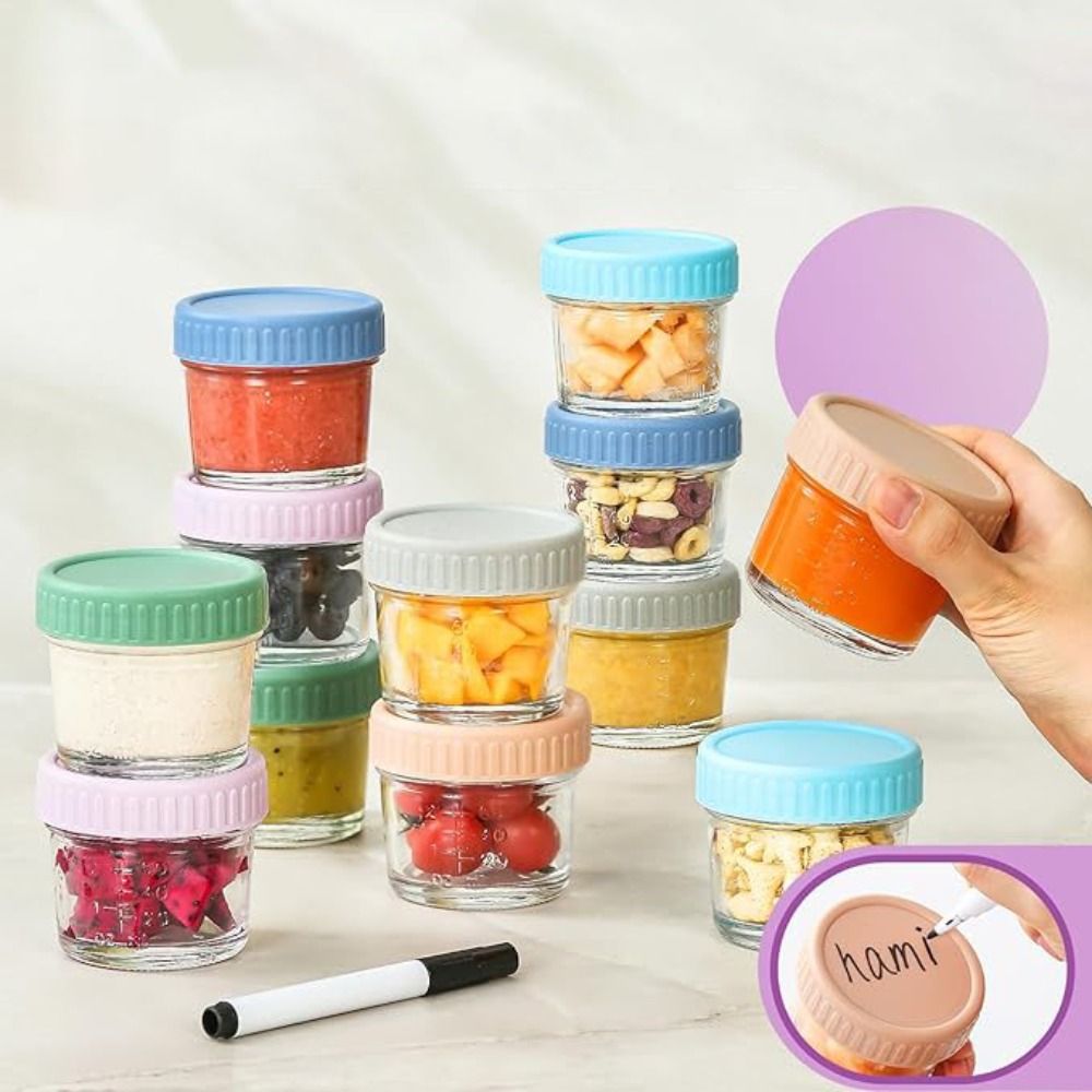 6 stks Mason Jar Glazen Babyvo - Salad Container Jar recensie en prijs