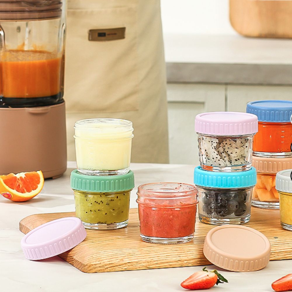 6 stks Mason Jar Glazen Babyvo - Salad Container Jar recensie en prijs