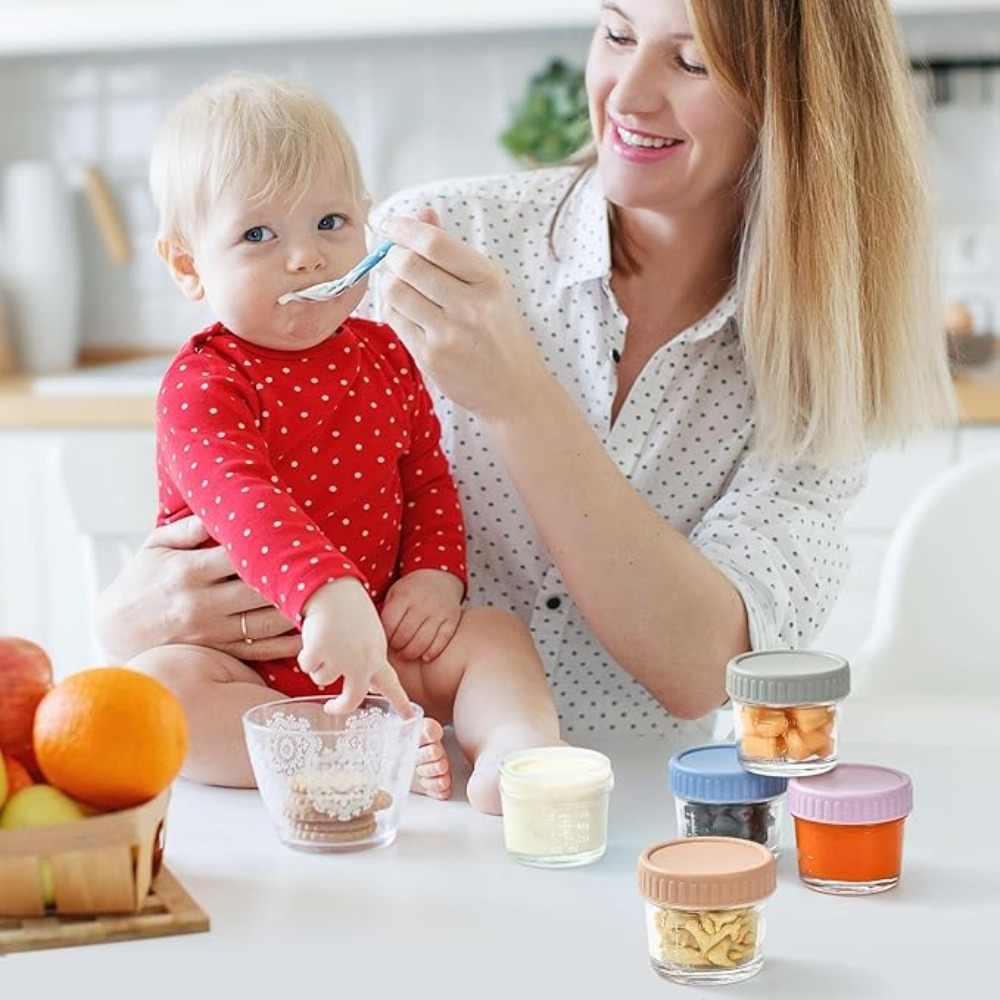 6 stks Mason Jar Glazen Babyvo - Salad Container Jar recensie en prijs