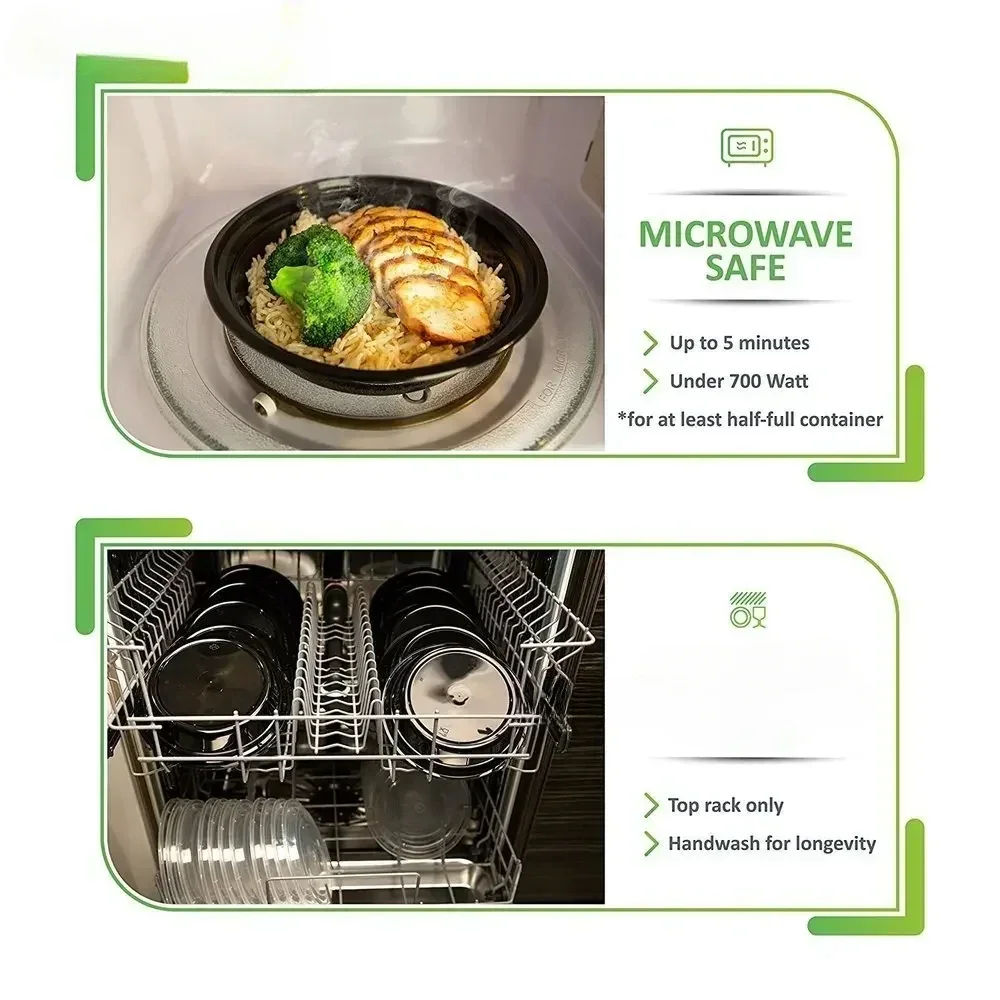 Maaltijdvoorbereidingscontaine - Meal Prep Glass Containers recensie en prijs