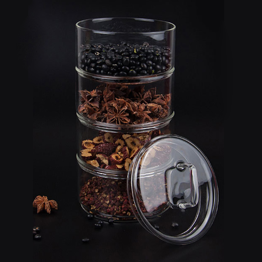 Multilayer Stapelbaar Glazen F - Meal Prep Glass Containers recensie en prijs