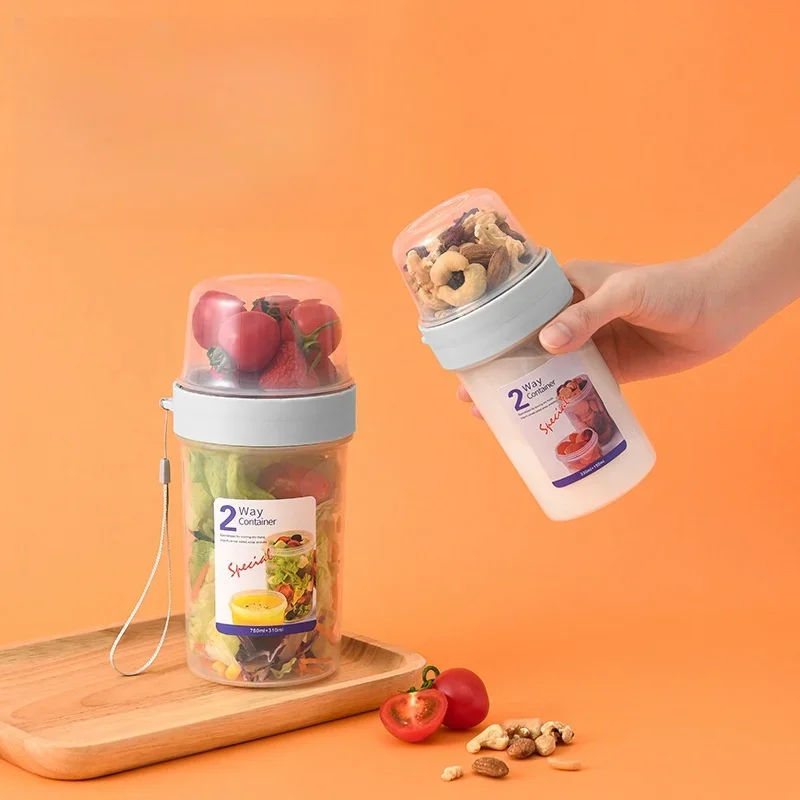 Ontbijt Havermout Granen Moer  - Salad Container Jar recensie en prijs