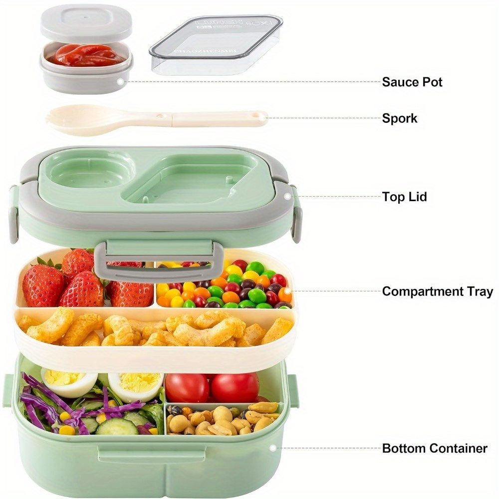 Bento Lunchbox Saladecontainer - Salad Container Jar recensie en prijs
