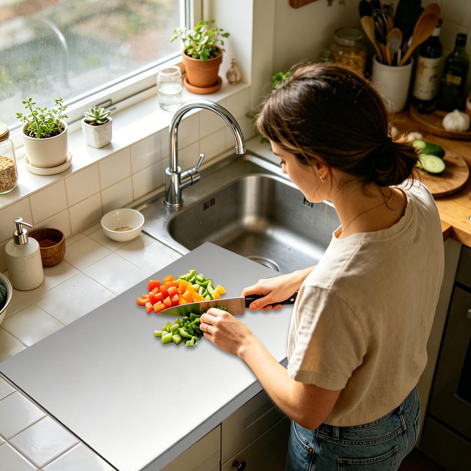 Roestvrijstalen keuken snijpla - Meal Prep Cutting recensie en prijs