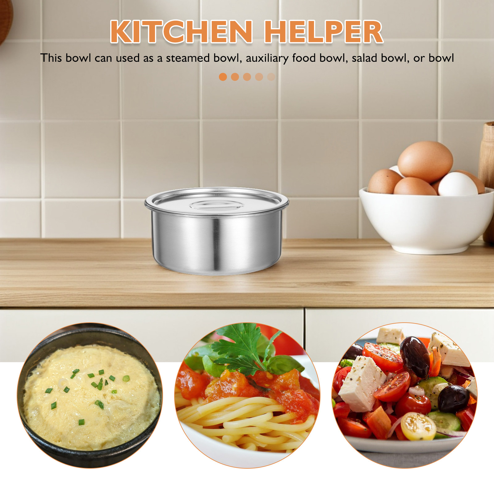 Roestvrijstalen gestoomde eier - Meal Prep Containers recensie en prijs