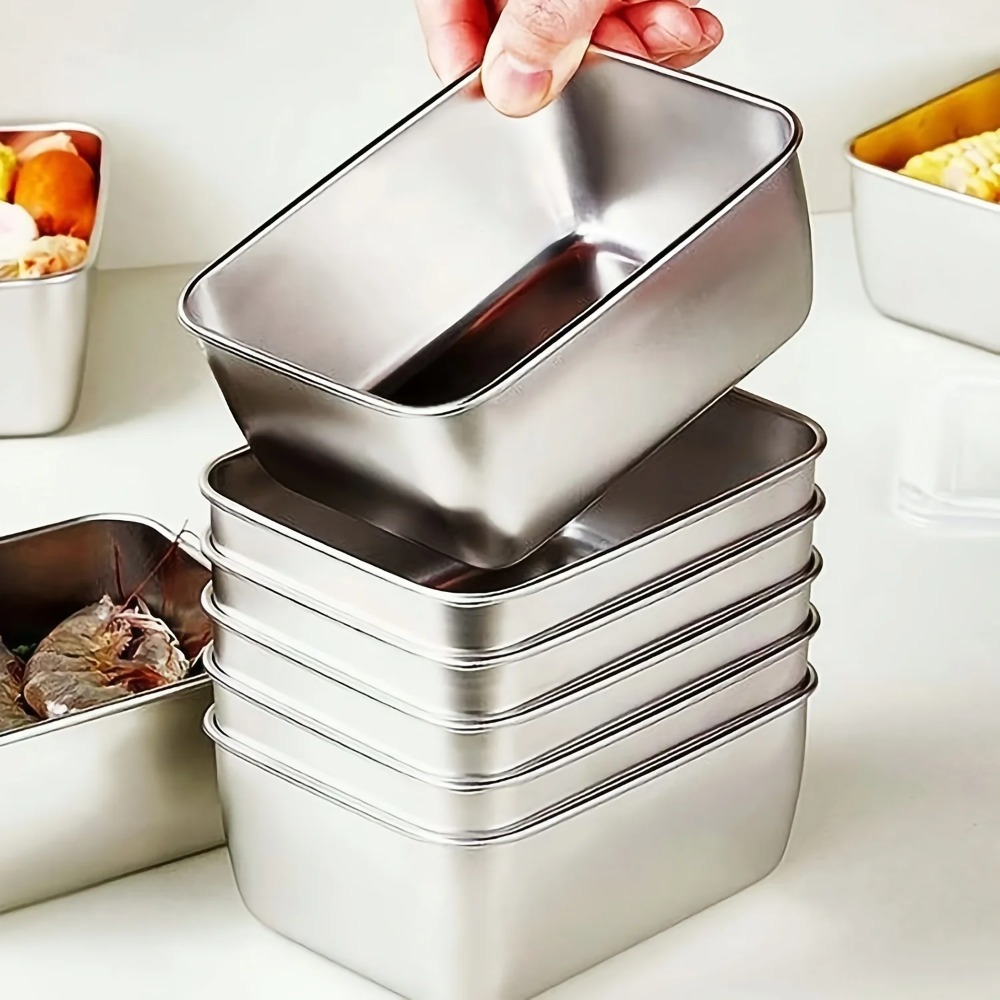 6-delige RVS voedselcontainers - Meal Prep Containers Xl recensie en prijs
