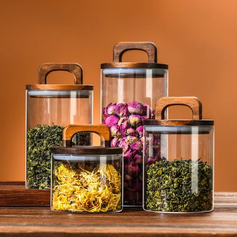 Helderglazen pot met bamboe de - Meal Prep Glass Containers recensie en prijs