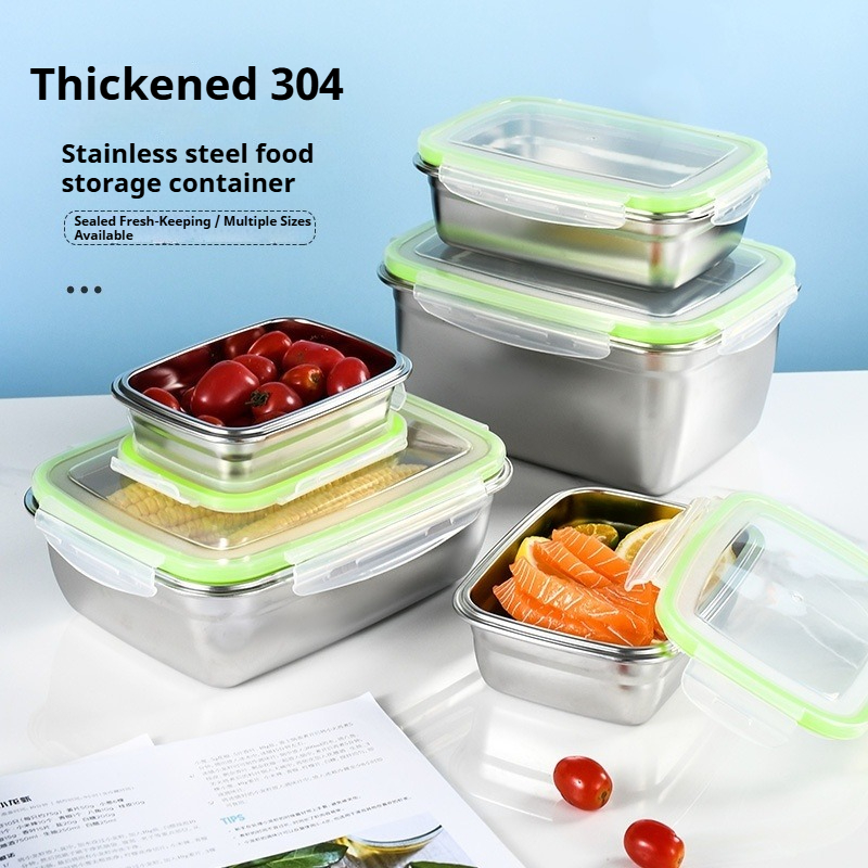 Lunchbox-set van 304 roestvrij - Meal Prep Containers recensie en prijs