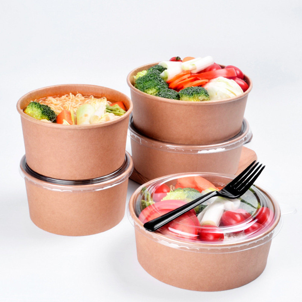 20 stuks kraftpapierkommen met - Meal Prep Containers recensie en prijs