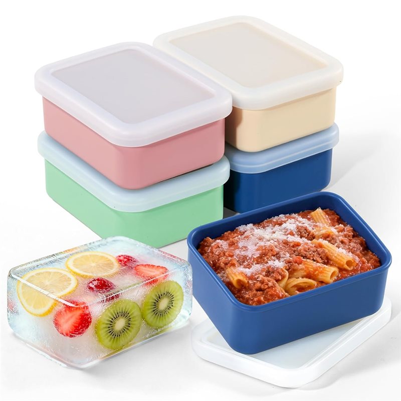 AB33-4-Pack siliconen vriesvor - Meal Prep Containers recensie en prijs