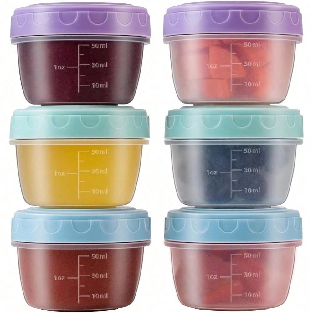 1-6 Pack 2,7 OZ Saladedressing - Salad Container Jar recensie en prijs