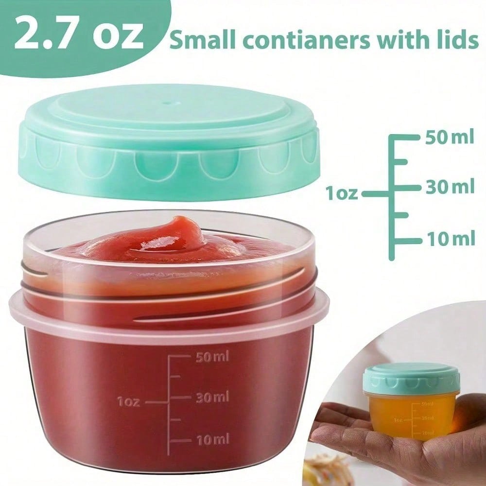 1-6 Pack 2,7 OZ Saladedressing - Salad Container Jar recensie en prijs