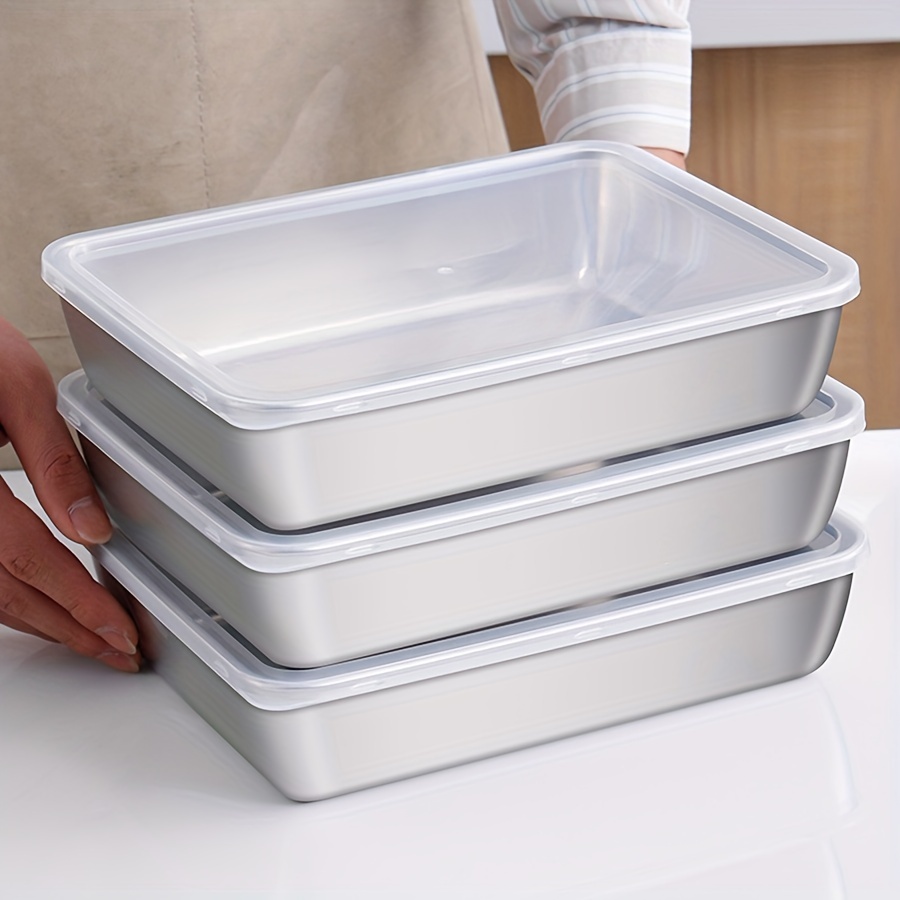 3-delige roestvrijstalen voeds - Meal Prep Containers Xl recensie en prijs