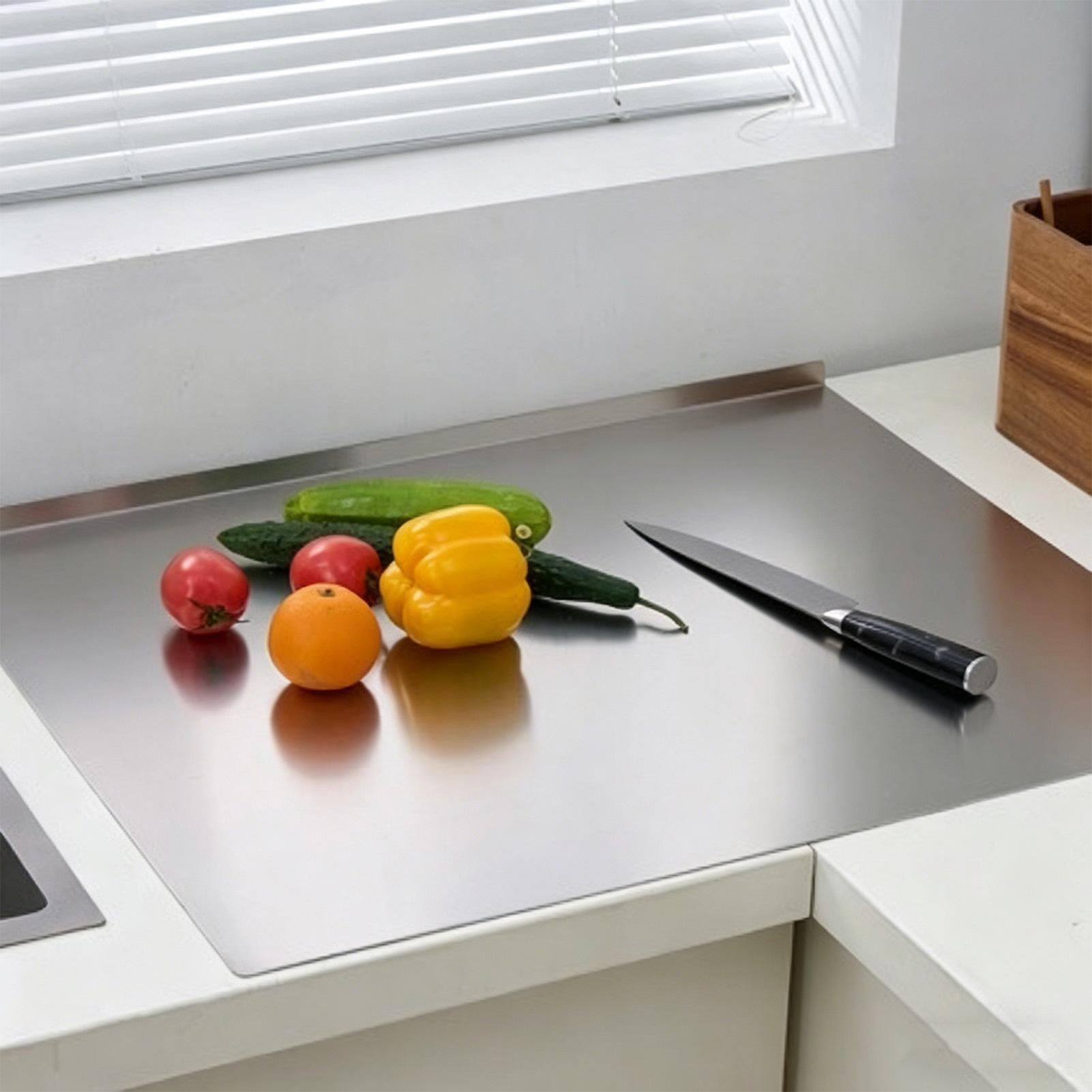 Roestvrijstalen snijplank, vaa - Meal Prep Cutting recensie en prijs