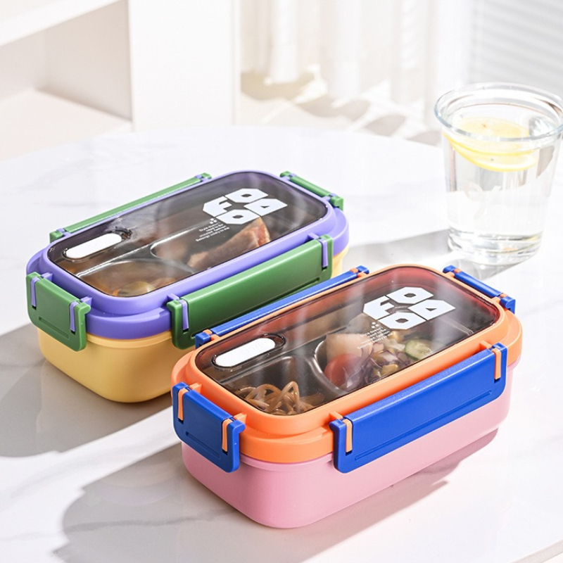 JUSTINLAU 2 Grid Bento Box Roe - Salad Container Jar recensie en prijs