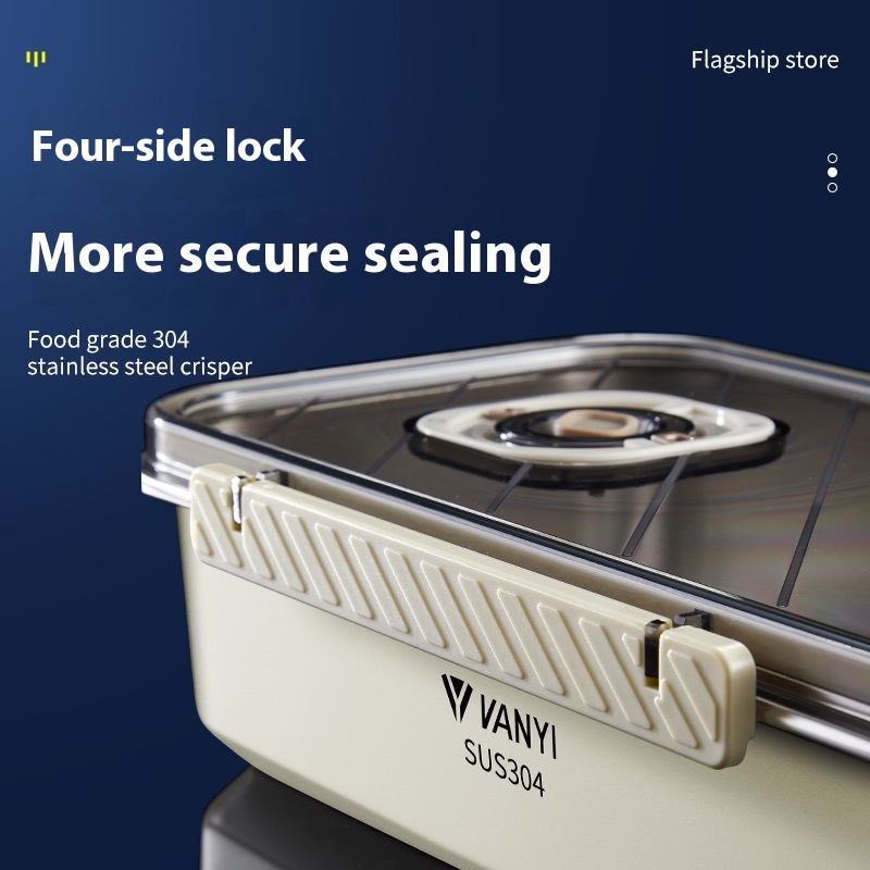 RVS bewaardoos, afsluitbare vo - Meal Prep Containers Xl recensie en prijs
