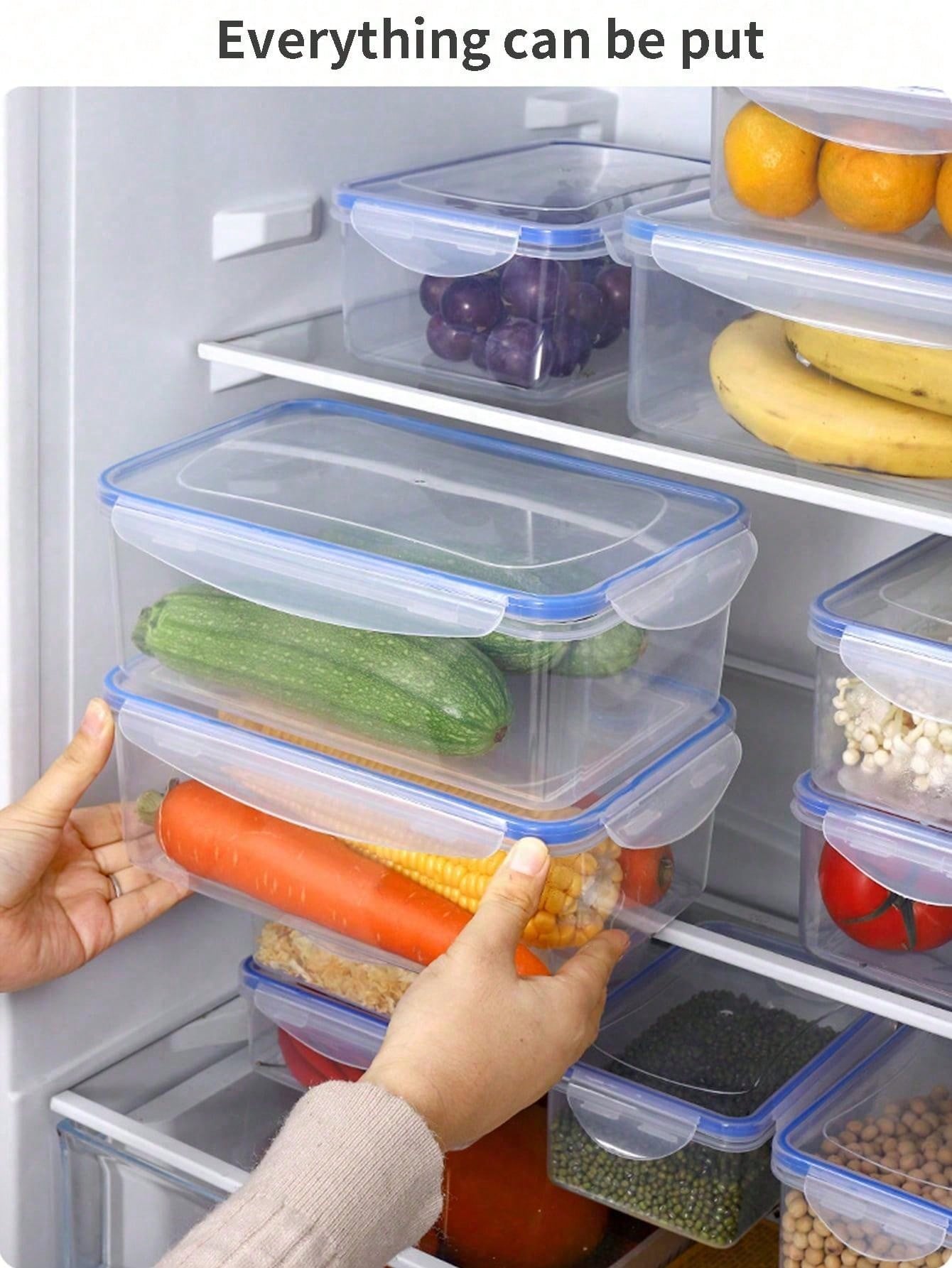 Verzegelde rechthoekige koelka - Meal Prep Containers Xl recensie en prijs
