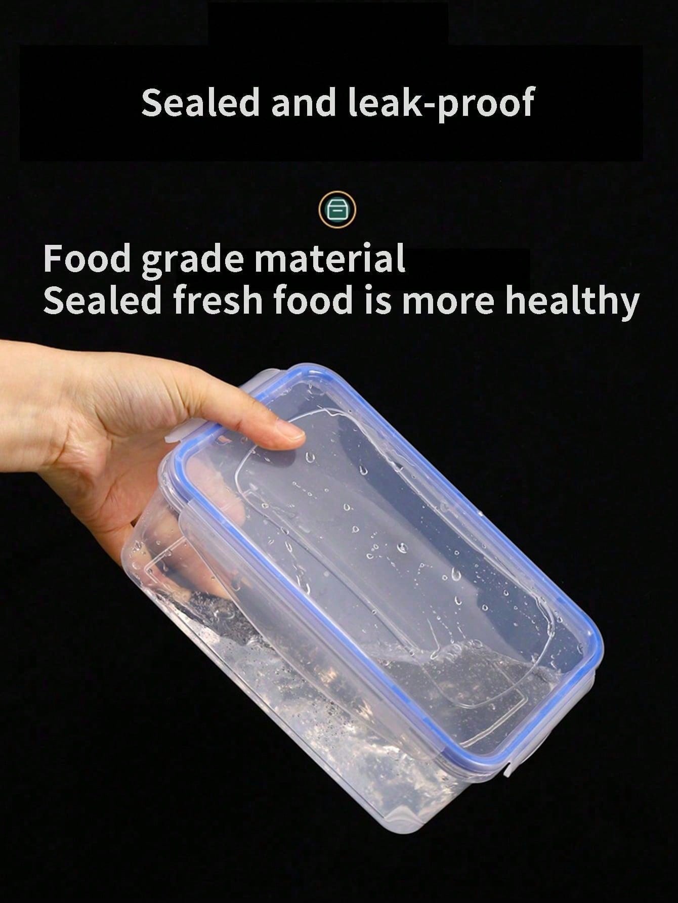 Verzegelde rechthoekige koelka - Meal Prep Containers Xl recensie en prijs